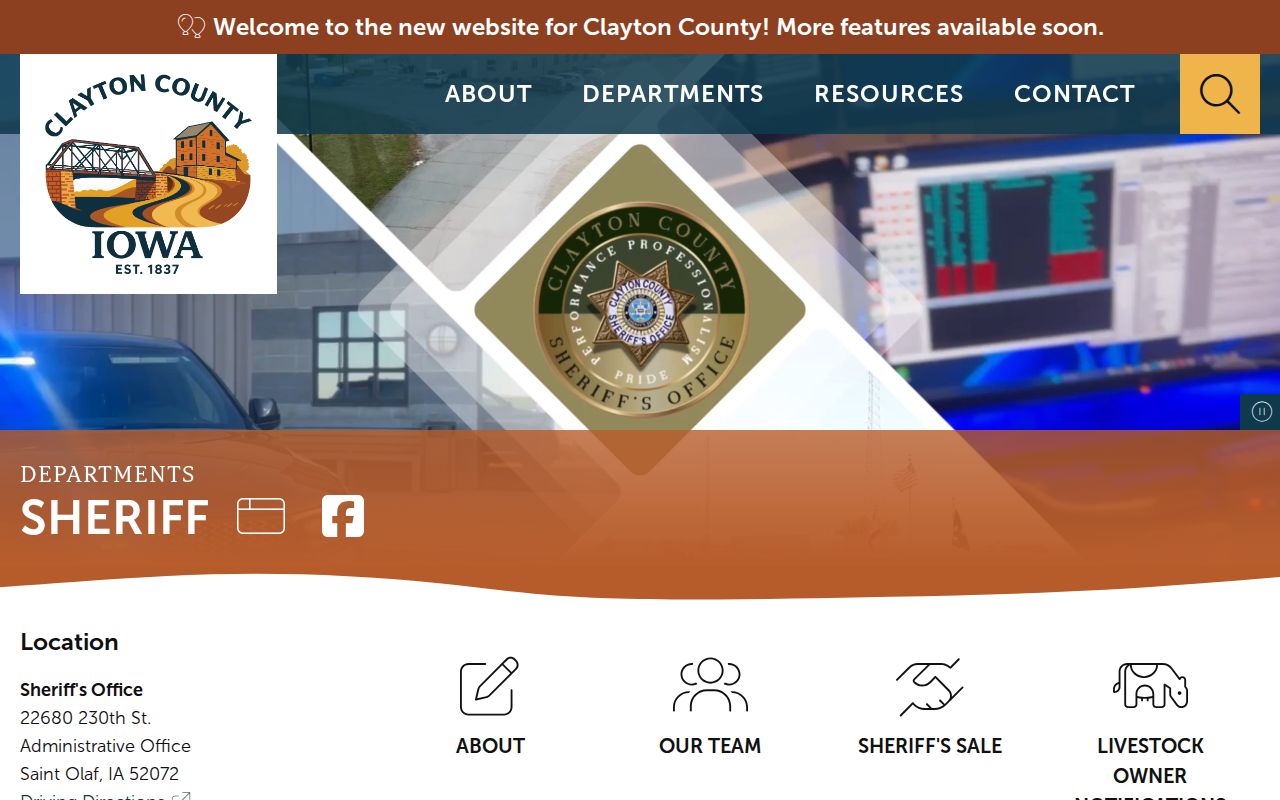 Clayton County Sheriff official recent arrest contact page